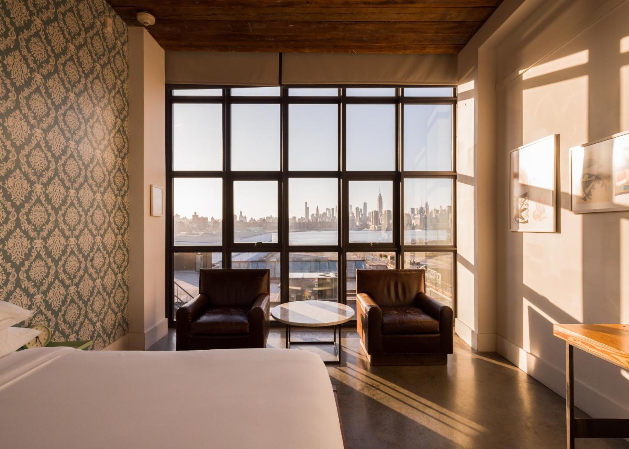 Chambre Lit King-Size - Vue sur Manhattan