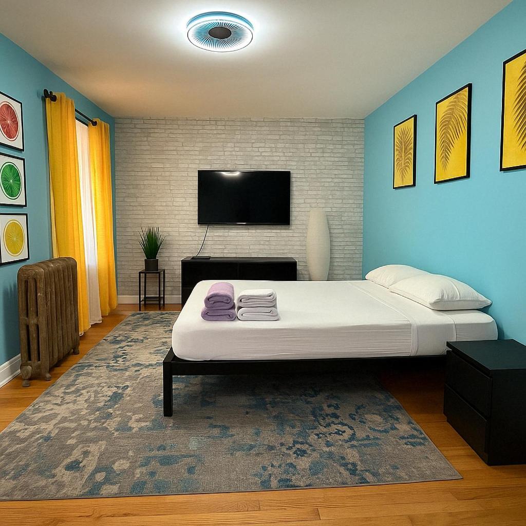 Chambre Double avec Salle de Bains Commune